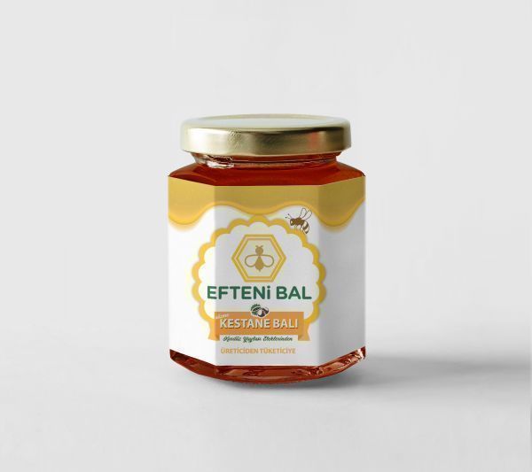 Efteni Doğal Süzme Kestane Balı 850 Gr. Efteni Doğal Süzme Kestane Balı 850 Gr.
