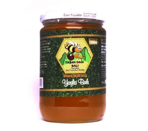Taşan Dağı Doğal Süzme Yayla Balı 850 Gr.