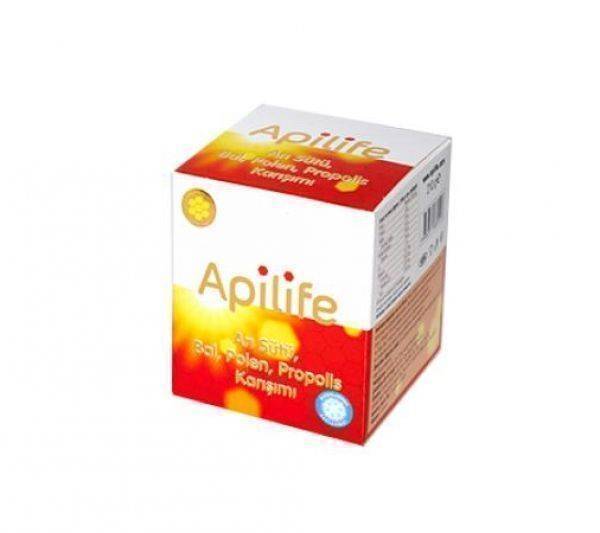 Apilife Bal Arı Sütü Propolis Polen Karışımı 210 Gr. Apilife Bal Arı Sütü Propolis Polen Karışımı 210 Gr.
