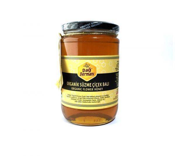 Dağ Dermanı Organik Süzme Çiçek Balı 850 Gr. Dağ Dermanı Organik Süzme Çiçek Balı 850 Gr.
