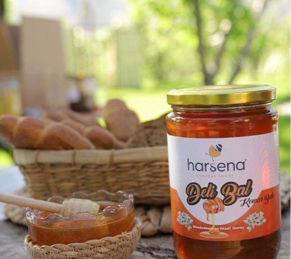 Harşena Komar Balı-Deli Bal 850 Gr