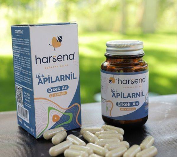 Liyofilize Apilarnil (Erkek Arı) Kapsül 40 Adet Liyofilize Apilarnil (Erkek Arı) Kapsül 40 Adet