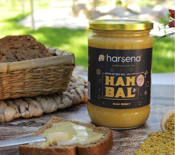 Harşena Çiçek Ham Bal 850 gr. Harşena Çiçek Ham Bal 850 gr.