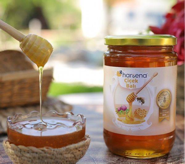 Harşena Süzme Çiçek Balı 850 Gr. Harşena Süzme Çiçek Balı 850 Gr.